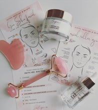 Load image into Gallery viewer, Pink Facial Roller and Gua Sha
